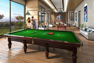 Indoor Game Room at Ruparel Vivanza